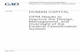 July 2014 HUMAN CAPITAL › assets › 670 › 665200.pdf · 2018-11-20 · HUMAN CAPITAL . OPM Needs to Improve the Design, Management, and ... the first and third recommendation