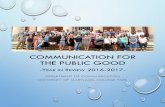 COMMUNICATION FOR THE PUBLIC GOOD › sites › comm.umd.edu › files › comm... · faculty and graduate student awards all - s.t.a.r. fellowships - irina iles, 2016 ann g. wylie