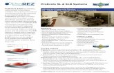 ProKrete SL & SLB Systems - ProREZ Coatings · ProKrete SLB incorporates a broadcast with natural silica quartz aggregate for increased slip resistance in environments subject to