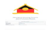 Aboriginal Housing Victoria · 2015-10-27 · Aboriginal Housing Victoria Housing Services Manual Chapter 6 – Termination of tenancies DOCUMENT CONTROL Policy Housing Services: