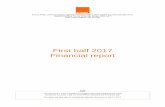 First half 2017 Financial report - Orange S.A. › en › content › download › 43473... · First half 2017 Financial report AMF This document is a free translation into English