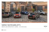 MINI MOTABILITY....Image shows MINI 3-door Hatch Cooper S Exclusive with optional Midnight Black exterior colour (cost option). Not available on One variants. Image shows MINI 3-door