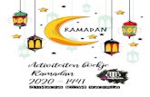 Activiteiten boekje Ramadan 2020 - 1441 · 2 : 185. Opdracht 1 Woordenweb Ramadan ... Mubarek olsun Jour de Ramadan béni Feliz fiesta de Ramadán Glückliches Ramadan-Fest Buona