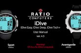 iDive - Ratio Computers › support › support4 › manual › EN_iDive... · 2018-06-05 · 2 Warning! To receive all updates of this manual and notice of future updates of the