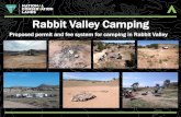 Rabbit Valley Camping - Bureau of Land Management Valle… · Year Rabbit Valley 2018 34,085 2017 35,089 2016 26,342 2015 31,062 2014 28,189 2013 29,737. Objectives: Reduce or eliminate