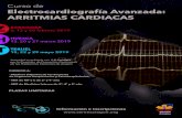 Curso de Electrocardiografía Avanzada: ARRITMIAS CARDIACAS · 2019-02-26 · Curso de ElECTRoCARDIogRAFíA AvAnZADA: ARRITMIAS CARDIACAS ZARAgoZA 6, 13 y 20 febrero 2019 TERuEl 15,