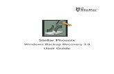 Stellar Phoenix › ... › bkf-recovery › BKF...manual.pdf · Select File To select BKF / ZIP / VHDX file, follow the steps given below: 1. Run Stellar Phoenix Windows Backup Recovery.