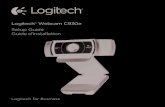 Logitech® Webcam C930e...• Control pan, tilt and zoom from your PC or Mac screen • Select Advanced Settings for your camera Getting started with video calling Your Logitech Webcam