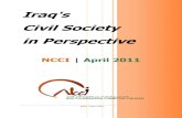 Iraq's Civil Society in Perspective · 2 - Civil Society in Iraq: A Historical Perspective 6 2.1 Modern Forms of Civil Society Organizations 8 2.2 Traditional Civil Society Organizations