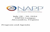 July 28 30, 2016 USPTO Campus Alexandria, …...This session will cover the role of the USPTO in the patent quality discussion, and the adaptation of office processes, programs, and