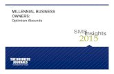 MILLENNIAL BUSINESS OWNERS - farwestcapital.com · MILLENNIAL BUSINESS OWNERS: Optimism Abounds. Page Research Method 3 Executive Summary 4 Millennial SMBs: Multicultural, Diverse