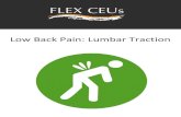 Low Back Pain: Lumbar Traction...Keywords: Traction, Low back pain, Sciatica, Systematic review Introduction Lumbar traction is a commonly used method to treat pa-tients with low back