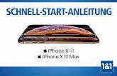 Schnellstartanleitung Apple iPhone Xs / Xs Max · 2019-08-16 · Drücken (3D Touch): Zugriff auf Menüs, Kurzbefehle und Inhalte 11 Lautstärketasten 12 Schatler „Knil genl / Stumm”
