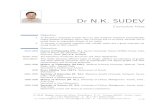 Dr N.K. SUDEVsudevnaduvath.in/docs/mycv.pdf · Dr N.K. SUDEV Curriculum Vitae Objective 1. Tobecomeacompetentteacherwhocantakeacademicinitiativesandleadership, inspirestudentstoperformwellintheircurricularandco