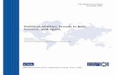 Political-Military Trends in Italy, Greece, and SpainThese studies of the current geo-political climates in Greece, Italy, and Spain provide an important backdrop to a number of questions