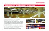 MEZZANINE FLOORS Automation & Materials Handling · Founded in 1991, Hi-Level Mezzanines is a leading supplier of mezzanine flooring. The company’s mezzanine floors incorporate