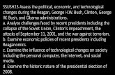 SSUSH23 Assess the political, economic, and technological … · 2018-03-13 · SSUSH23 Assess the political, economic, and technological changes during the Reagan, George H.W. Bush,