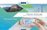 Clean Energy For All Europeans - European Commission › ... › cleanenergy_com_en.pdf · clean energy system as two thirds of greenhouse gas emissions result from energy production
