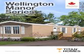 Wellington Manor Series - Armstrong Trailers · Wellington Manor Single Section Homes 5 13’-4 × 66’ 2 bed-1 bath 880 sq. ft. Model 829 13’-4 × 66’ 2 bed-1 bath 880 sq. ft.