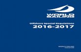 Offshore Special Regulations 2016-2017 · Revision December 2015, Amendments 23 March 2016 World Sailing Limited, Ariadne House, Town Quay, Southampton, SO14 2AQ, UK Tel. +44 (0)