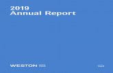 George Weston Annual Report 2019 · George Weston had a successful year in 2019, executing against its plan, delivering operational stability, and supporting each of its businesses