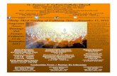 St. Frances X. Cabrini Catholic Churchstfrancesxcabrinichurch.org › wp-content › uploads › ... · PASTOR/PÁRROCO Rev. Santos Ortega 797-2533 ext. 228 sortega@sbdiocese.org