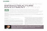 panel discussion australia’s DOMEstiC Infrastructure ... · 10|kanganews supplement october 2012 panel discussion 1 australia’s DOMEstiC Infrastructure InVestMent OPtiONs panellists