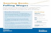 $7,580 Soaring Rents, - Silicon Valley Rising · Silicon Valley RISING Soaring Rents, Falling Wages The growing gap between rents and incomes is stretching working families and seniors