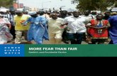 MORE FEAR THAN FAIR - Human Rights Watch · MORE FEAR THAN FAIR 2 The abuses committed since April, as well as Jammeh’s repeated threats, have reinforced a ... 4 ECOWAS Protocol