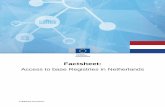 Factsheet - Joinup · Netherlands ABR Factsheet 2017 [page 6] Legal Interoperability The e-Government legislation framework is composed of a set of different legal provisions, which