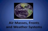 Air Masses, Fronts and Weather Systems › userfiles › 435 › Classes › 1948 › fronts stor… · thunderstorms and mid-latitude cyclones; the other 20% are spawned by hurricanes