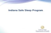 Indiana Safe Sleep Program - IN.gov › children › files › cisc-safe-sleep-program.pdf · Infant Survival Kits Training for educators and parents Access to web-based reporting