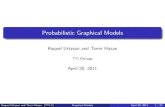 Probabilistic Graphical Modelsurtasun/courses/GraphicalModels/lecture9.pdfProbabilistic Graphical Models Raquel Urtasun and Tamir Hazan TTI Chicago April 20, 2011 ... VE can be computationally