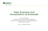 Data Analysis and Visualization at Exascalevis.cs.ucdavis.edu/Ultravis10/Slides/ScienceAtScale_Nowell.pdf• Transforming Data into Insight Physics are more complex Wider range of