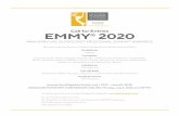 Call for Entries EMMY 2020 - Suncoast Chapter › files › 2020 › 05 › CFE2020.pdf · Mobile FLORIDA Cape Coral-Ft. Myers-Naples, Gainesville, Jacksonville, Miami-Ft. Lauderdale,