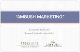 AMBUSH MARKETING: “ASPECTOS JURÍDICOS” · Olímpicos, Jogos Olímpicos Rio 2016 e Jogos Paraolímpicos Rio 2016. Art. 7º É vedada a utilização de quaisquer dos símbolos