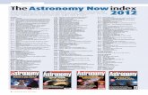 2Astronmty nN TheAstronomy Nowindex 2012 · 78 How it Began: A Time Traveller’s Guide to the Universe 79 How to Build a Habitable Planet 8; 81 Introduction to Digital Astrophotography