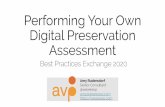 Performing Your Own Digital Preservation Assessment › 2020 › 05 › ... · Why do it? How do we get there? (Roadmapping) And ultimately, how do we get buy-in? (Communication)