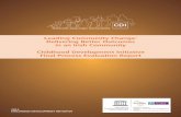 Leading Community Change: Delivering Better Outcomes in an … Development Initiative Final Pro… · 5. Conclusions and Recommendations 49 5.1 Conclusions 50 5.2 General Recommendations