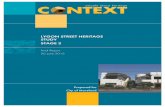 LYGON STREET HERITAGE STUDY STAGE 2 - City of Moreland · 2015-02-24 · ii Report Register This report register documents the development and issue of the report entitled Lygon Street