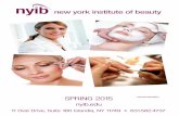 Follow Your Passion - New York Institute of Beauty...Follow Your Passion SPRING 2015 nyib.edu ~~ÛFnYdÛ;jan] ÛJmal]Û~ Û@kdYf\aY ÛEPÛ~~ ÛÝÛ ~ ÛÛÛÛÛ ÛÛÛÛ SpringSchedule_15_Layout