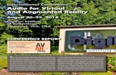 International Conference Audio for Virtual and Augmented ...interactive social media experiences, virtual learning environ-ments, and immersive experiences for health and well-being,