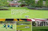 Maryland Professional lawn Care Manual€¦ · Introduction The Chesapeake Bay is Maryland’s greatest economic and environmental treasure. Since the 1950s, the Bay has experienced