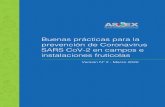 Buenas prácticas para la prevención de Coronavirus SARS ... › images › documents › covid › CO_v2_marzo.pdf · 2.3. Medidas de prevención aplicables a superficies de trabajo