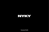 Company Profile - NYKY · Outstanding reversible jackets and a vast array of colours are what make OOF so unique. Waterproof like a trench coat, as sporty as a down jacket, and a