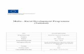 (National) Malta - Rural Development Programme › en › EU Funds Programmes... · 1 Malta - Rural Development Programme (National) CCI 2014MT06RDNP001 Programme type Rural Development