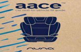 Designed around your life · DE AACE car seat-to-vehicle fit guide 3 1 2 3 4 5 6 7 EN 2 AACE car seat-to-vehicle fit guide 1 2 3 4 5 6 7 2 3 1 2 3 1 1 2 34 5 6 7 1 2 4 5 6 7 Vehicle