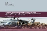 Quinquennial Review of the Armed Forces Compensation ... · Quinquennial Review (QQR) of the Armed Forces Compensation Scheme (AFCS) ‘One Year On’ Report3 Contents Foreword by