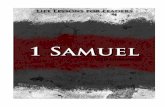 Leadership Development Africa · 1 Samuel 10:19-23 Chapter ten of 1 Samuel is a powerful one indeed. The great man, Samuel, the leader, prophet, and judge over Israel had been sent
