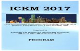 ICKM 2017 · 2019-07-22 · ICKM 2017 13th International Conference on Knowledge Management Dallas Fort Worth Marriott Hotel & Golf Club Resort, Texas Organized by Knowledge and Information
